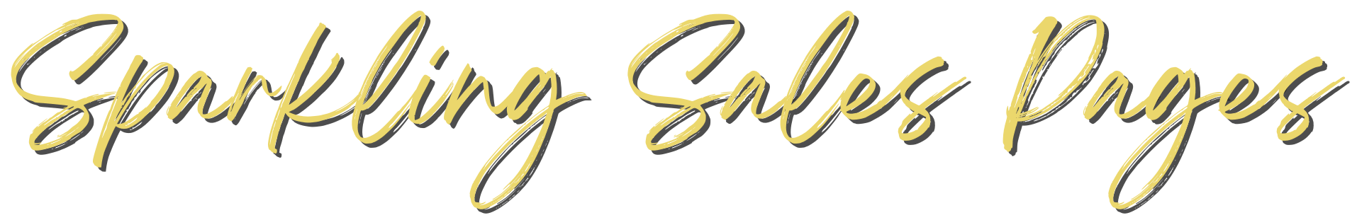 Schriftzug Sparkling Sales Pages3